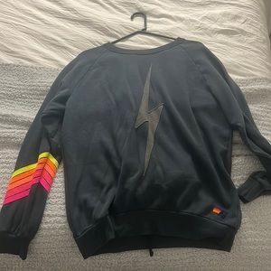 Aviator nation, sweatshirt, bolt